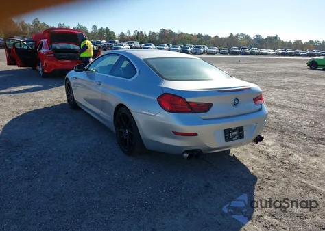 2012 BMW 650I из США, поврежденный, VIN WBALX3C54CC528772